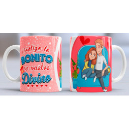 Contigo lo bonito se vuelve divino