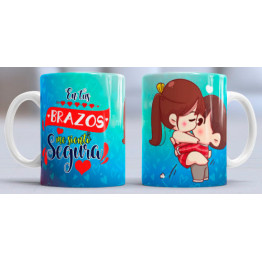 En tus brazos me siento segura