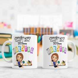 Construyo sueños y valores soy maestra