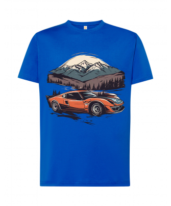 Deportivo en las montañas