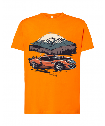 Deportivo en las montañas