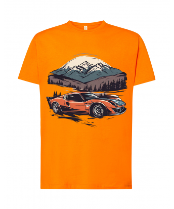 Deportivo en las montañas