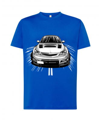 Coche deportivo en blanco y negro