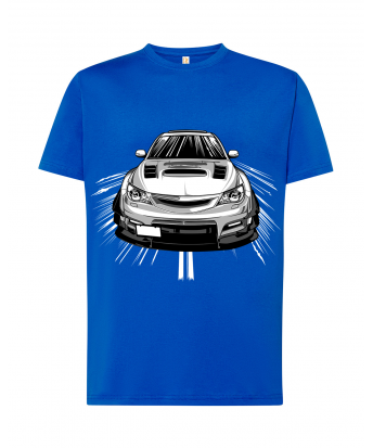 Coche deportivo en blanco y negro